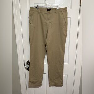 NEW Airwalk Size 38 Khaki Mens Pants 34”‎ Inseam
